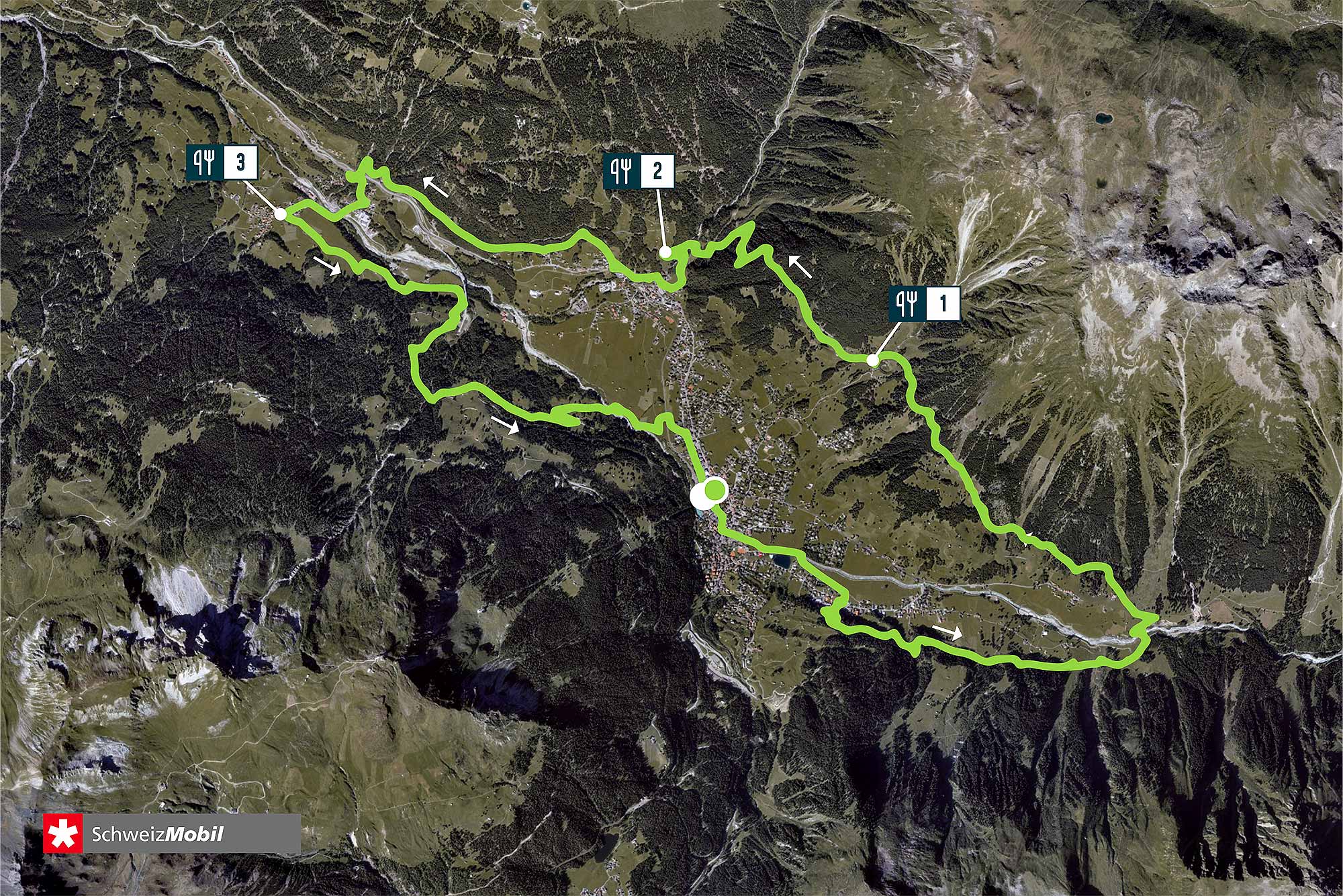 Madrisa Trail Klosters — T24 Trail Map